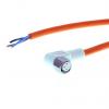 Kabel ovladače snímače, A: Vnitřní, A: Pravoúhlý 3, B: Bez koncovky, 60V, IP67, řada: Y92E-S Omron 5 m
