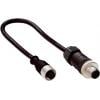 Kabel konektoru, A: Vnitřní, A: Rovný 5, B: Přímý, B: Vnější, 60V 8, IP67, řada: DSL SICK 250 mm Kabel konektoru, A: Vnitřní, A: Rovný 5, B: Přímý, B: Vnější, 60V 8, IP67, řada: DSL SICK 250 mm