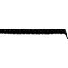 LAPP 73220259 spirálový kabel UNITRONIC® SPIRAL 500 mm / 2000 mm 5 x 0.25 mm² černá 1 ks