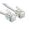 Telefonní kabel Vnější, Bílá RS PRO RJ10 Vnější RJ10 5 m