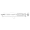 BERNSTEIN Tools for Electronics 6-TX20-75 bit Torx Ocel HRC silně legováno E 6.3 6 ks BERNSTEIN Tools for Electronics 6-TX20-75 bit Torx Ocel HRC silně legováno E 6.3 6 ks