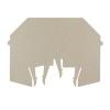 W-Series, Accessories, Partition plate WTW EN 1058800000-20 béžová Weidmüller 20 ks W-Series, Accessories, Partition plate WTW EN 1058800000-20 béžová Weidmüller 20 ks
