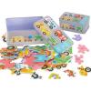 Puzzle auta v plechové krabičce, 30 ks