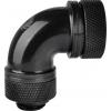 Thermaltake Pacific G1/4 PETG Tube 90-Degree Compression 16mm OD – Black úhlová spojka pro vodní chladič Thermaltake Pacific G1/4 PETG Tube 90-Degree Compression 16mm OD – Black úhlová spojka pro vodní chladič