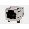 Telefonní zásuvka RJ-45 8P8C DS1128-06-S8B0P-S, stínění, 90°