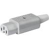 Schurter Konektor IEC C15, orientace těla: Rovný, Kabel velikost pojistky 87.5 x 62 mm Vnitřní, 250V 15A Schurter Konektor IEC C15, orientace těla: Rovný, Kabel velikost pojistky 87.5 x 62 mm Vnitřní, 250V 15A