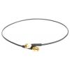 Koaxiální kabel, řada: SMA RG174, Černá Polyvinylchlorid 500 mm 50 Ω TE Connectivity S koncovkou Koaxiální kabel, řada: SMA RG174, Černá Polyvinylchlorid 500 mm 50 Ω TE Connectivity S koncovkou