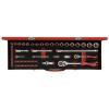 Gedore RED R46004049 sada nástavců pro nástrčný klíč, 49dílná, 3300010