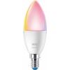 WiZ 8719514551275 LED Energetická třída (EEK2021) F (A - G) E14 vícebarevný (Ø x v) 39 mm x 116 mm měnící barvu 2 ks WiZ 8719514551275 LED Energetická třída (EEK2021) F (A - G) E14 vícebarevný (Ø x v) 39 mm x 116 mm měnící barvu 2 ks