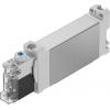 Elektromagnetický ventil 5/2, řada: VUVG Elektřina, max. průtok: 380 L/min Festo 24 V dc