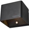 Sygonix SY-6053268 LED nástěnné světlo s PIR detektorem LED pevně vestavěné LED 2 W černá