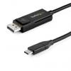 StarTech.com Kabel adaptéru, Thunderbolt 3, počet zobrazení: 1, 8 k, video připojení: Display Port, standard: USB typu C
