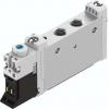 Elektromagnetický ventil 5/2 monostabilní, řada: VUVG-L10-M52-RT-M7-1P3 7 mm Elektřina, max. průtok: 330L/min Festo 24V