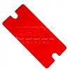 Filtrační sklo červené FS1938AC-RT, 51 × 25 × 1,8 mm