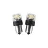 Autožárovka LED BA15S 12V CARCLEVER 16LED 2835SMD bílá 2ks