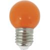 LightMe LM85255 LED Energetická třída (EEK2021) G (A - G) E27 kapkový tvar 1 W oranžová (Ø x d) 45 mm x 70 mm 1 ks