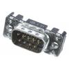 HARTING Konektor D-Sub, řada: D-Sub, počet kontaktů: 9, orientace těla: Rovný 2.74 mm, Průchozí otvor Vnější,
