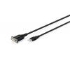 Digitus USB 2.0, USB, RS232 kabelový adaptér [1x USB, USB 2.0, USB 2.0 zástrčka A - 1x RS232, RS232 zástrčka ] 180 cm