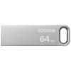 Kioxia TransMemory U366 USB flash disk 64 GB stříbrná LU366S064GG4 USB 3.2 (Gen 1x1)