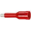 Zásuvka 3/8 in pohon 3/8 in Standardní Čtvercový Splňuje normu VDE/1000V, celková délka: 75mm Knipex