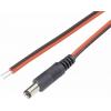 TRU COMPONENTS 1582290 nízkonapěťový připojovací kabel nízkonapěťová zástrčka - kabel s otevřenými konci 3.5 mm 1.1 mm 1.1 mm 2.00 m 1 ks