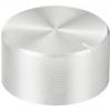 TRU COMPONENTS TC-11696476 otočný knoflík s označením stříbrná (Ø x v) 25 mm x 13 mm hliník, plast 1 ks