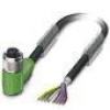 Phoenix Contact SAC-8P- 3,0-PUR/M12FR SH připojovací kabel pro senzory - aktory, 1522927, piny: 8, 3.00 m, 1 ks Phoenix Contact SAC-8P- 3,0-PUR/M12FR SH připojovací kabel pro senzory - aktory, 1522927, piny: 8, 3.00 m, 1 ks
