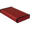 Hliníkové pouzdro 1455 Hammond Electronics 220 x 125 x 30.5 , červená