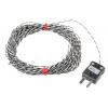 Termočlánek s odkrytým spojem 10 m kabel Kalibrováno typ J Perfluoralkoxyalkan 10 m sonda, -75 °C 1/0.2 mm na 250 °C Termočlánek s odkrytým spojem 10 m kabel Kalibrováno typ J Perfluoralkoxyalkan 10 m sonda, -75 °C 1/0.2 mm na 250 °C
