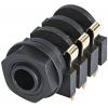 Rean AV NYS216G jack konektor 6.35 mm zásuvka Pólů: 3 1 ks Rean AV NYS216G jack konektor 6.35 mm zásuvka Pólů: 3 1 ks