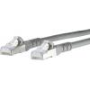 Metz Connect 1308450533-E RJ45 síťové kabely, propojovací kabely CAT 6A S/FTP 0.50 m šedá s ochranou 1 ks Metz Connect 1308450533-E RJ45 síťové kabely, propojovací kabely CAT 6A S/FTP 0.50 m šedá s ochranou 1 ks