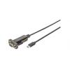 Sériový redukční kabel USB Digitus USB typu C Vnější DB9 Vnější Sériový redukční kabel USB Digitus USB typu C Vnější DB9 Vnější