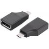 Value USB-C® adaptér [1x USB-C® zástrčka - 1x zásuvka DisplayPort] 0 mm