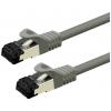 Value 21.99.1802 RJ45 síťové kabely, propojovací kabely CAT 8.1 S/FTP 2.00 m šedá dvoužilový stíněný, bez halogenů, samozhášecí 1 ks Value 21.99.1802 RJ45 síťové kabely, propojovací kabely CAT 8.1 S/FTP 2.00 m šedá dvoužilový stíněný, bez halogenů, samozhášecí 1 ks