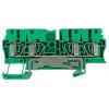 Weidmüller Svorka PE 1608660000, řada: ZPE, 800V Zelená, Žlutá 2.5mm² 1 Objímka Weidmüller Svorka PE 1608660000, řada: ZPE, 800V Zelená, Žlutá 2.5mm² 1 Objímka