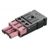 Bachmann 940.071 zásuvka křemenová šedá