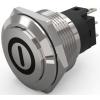 EAO Tlačítkový spínač, řada: 82 IP65, IP67 SPDT Panel Okamžité 22.3 mm 3A 240 V dc 240 V ac EAO Tlačítkový spínač, řada: 82 IP65, IP67 SPDT Panel Okamžité 22.3 mm 3A 240 V dc 240 V ac