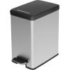 Curver DECO Bin 213300 odpadkový koš, 25 l, (š x v x h) 250 x 450 x 420 mm, stříbrná, černá, 1 ks Curver DECO Bin 213300 odpadkový koš, 25 l, (š x v x h) 250 x 450 x 420 mm, stříbrná, černá, 1 ks