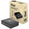 club3D CAC-1906 napájecí adaptér k notebooku, GaN, USB Power Delivery (USB-PD) , 3x USB-C®, 1x USB A , 132 W, Dodávka energie, černá