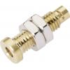 Cliff CL1464A zdířka pro banánek zásuvka, vestavná vertikální Ø pin: 4...