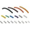 TRU COMPONENTS ECMKP-1 označovací klip na kabely Otisk (Kabelový značkovač) 0 - 9, A, E, L, N, R, S, T, -, + Rozsah vnějšího průměru 1 do 3 mm 545007