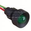 LED kontrolka LKS12-24-G, 12/24 V, zelená, otvor 13 mm LED kontrolka LKS12-24-G, 12/24 V, zelená, otvor 13 mm