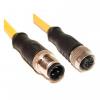 Kabel ovladače snímače, A: Vnější, A: M12, Rovný 4, B: M12, Přímý, B: Vnitřní, 250V 4, IP68, řada: C4AC05 Mueller
