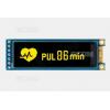 OLED grafický displej WEA012832PLAP3N00000, 128×32, 3 V, žlutý