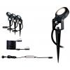 Paulmann 4064161325880 Osvětlovací systém Plug&Shine startovací sada LED zahradních reflektorů sada 4 ks LED 24 W teplá bílá antracitová Paulmann 4064161325880 Osvětlovací systém Plug&Shine startovací sada LED zahradních reflektorů sada 4 ks LED 24 W teplá bílá antracitová