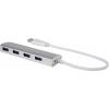 Renkforce 4 porty USB Hub hliník