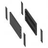 Schneider Electric Sokl, řada: PanelSeT Accessoires barva Šedá RAL 7022 200 mm 400 mm, Epoxidový polyesterový prášek pro