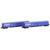 Hobbytrain H23445 2dílná sada posuvných nástěnných vozů Habis na rail