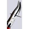 Knipex 25 21 160 pro elektroniku a jemnou mechaniku ploché jehlové kleště 40° zahnuté vanadová elektrikářská ocel 160 mm