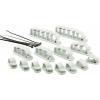 TRU COMPONENTS WCM-SET-TT držák kabelu samolepicí 1386629 transparentní 19 ks
